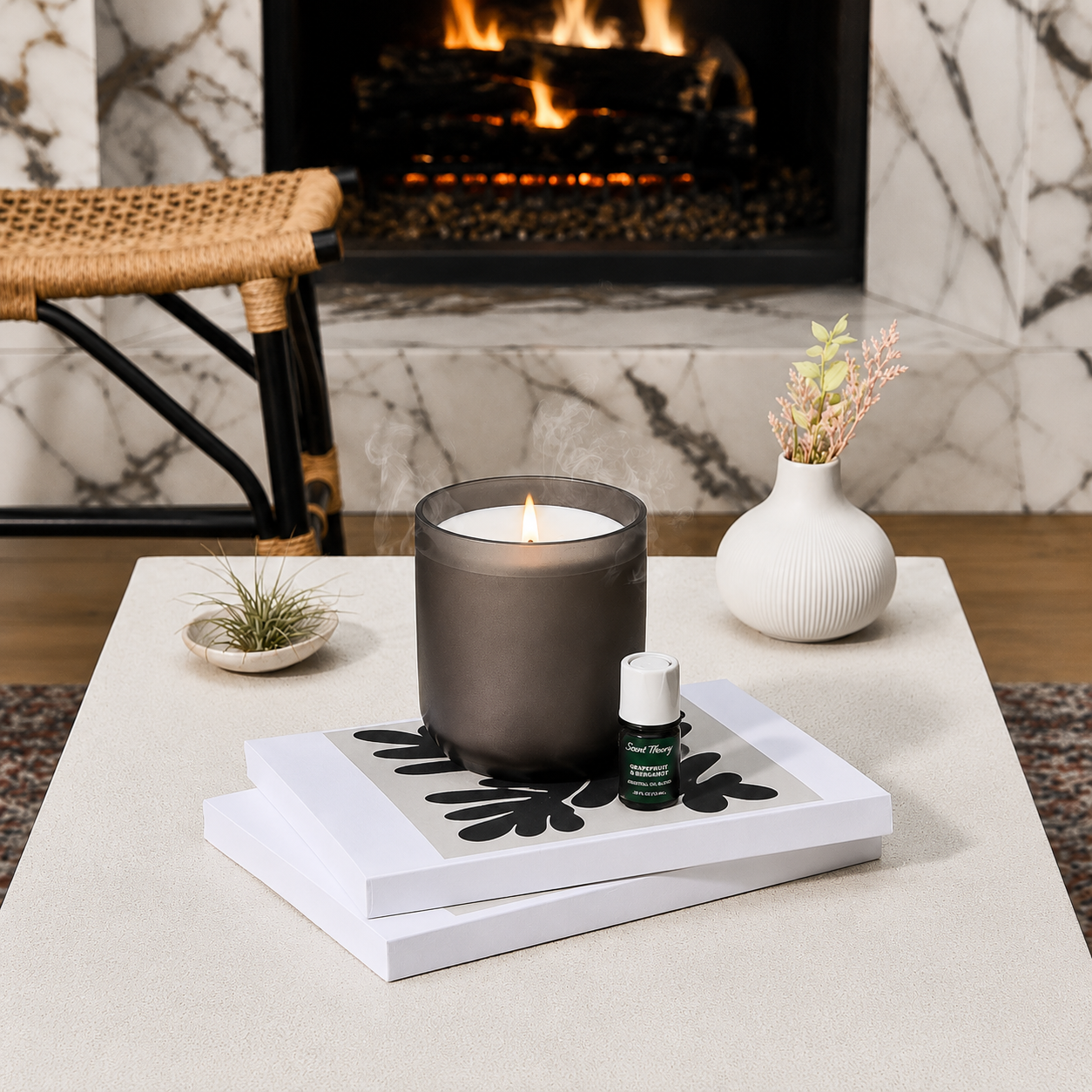 Rechargeable Flameless Candle Diffuser