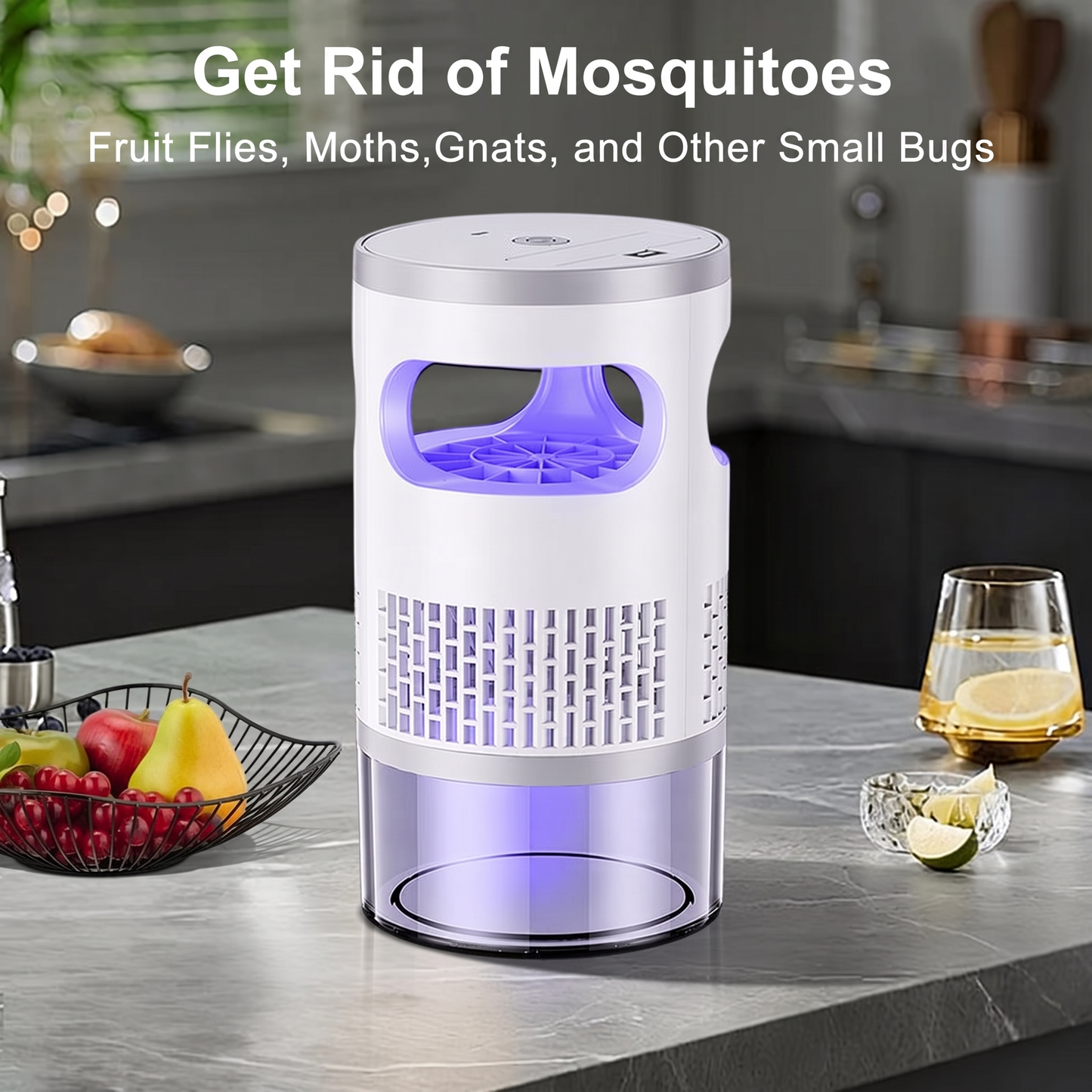 Flying Insect Trap with UV Light and Suction Fan